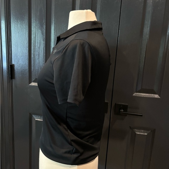 Under Armour Black Fitted Polo Jersey - Picture 2 of 4